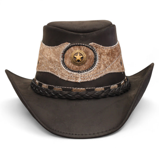 Texano Máncora Negro Piel