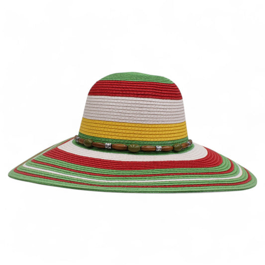 Playero Bondi Verde/Rojo