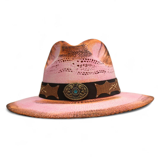Sombrero Taiwán Koa Rosa