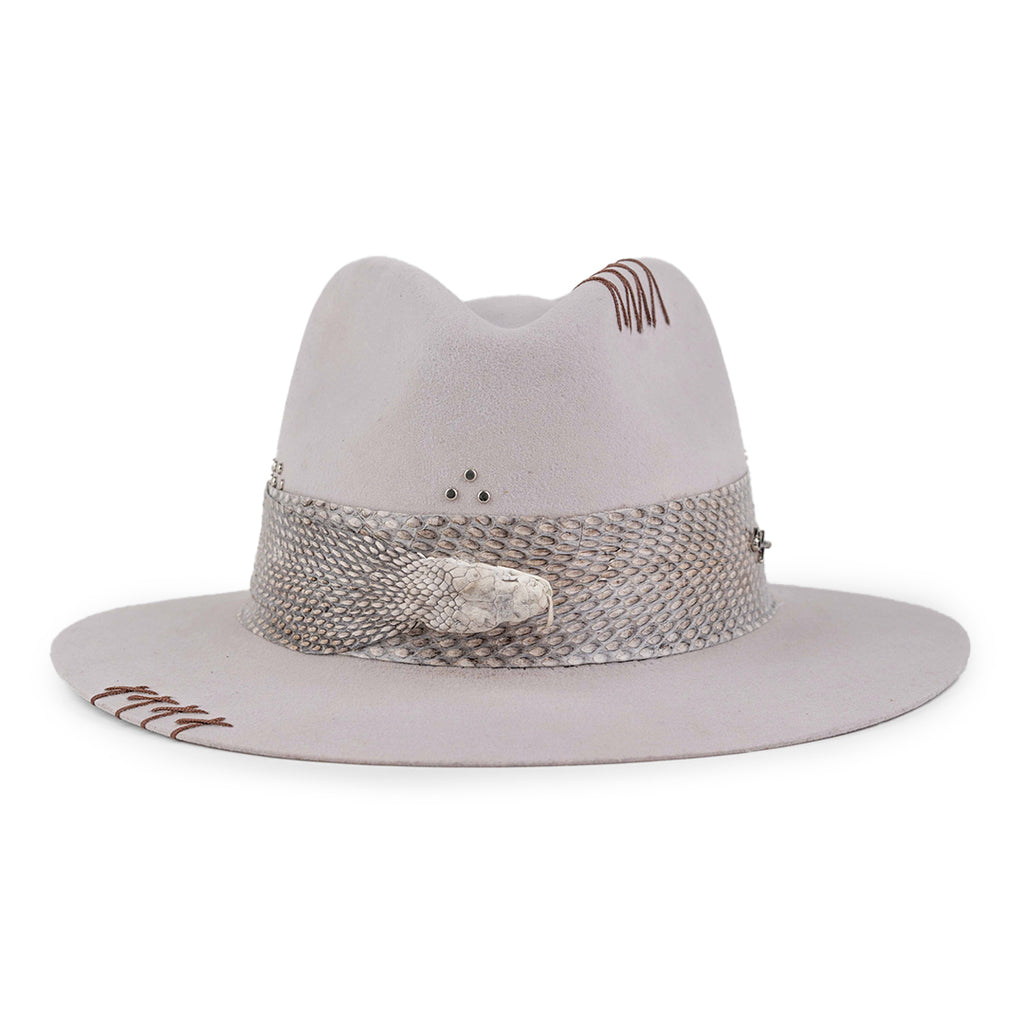Premier Lana Explorer Gris Claro con toquilla de serpiente
