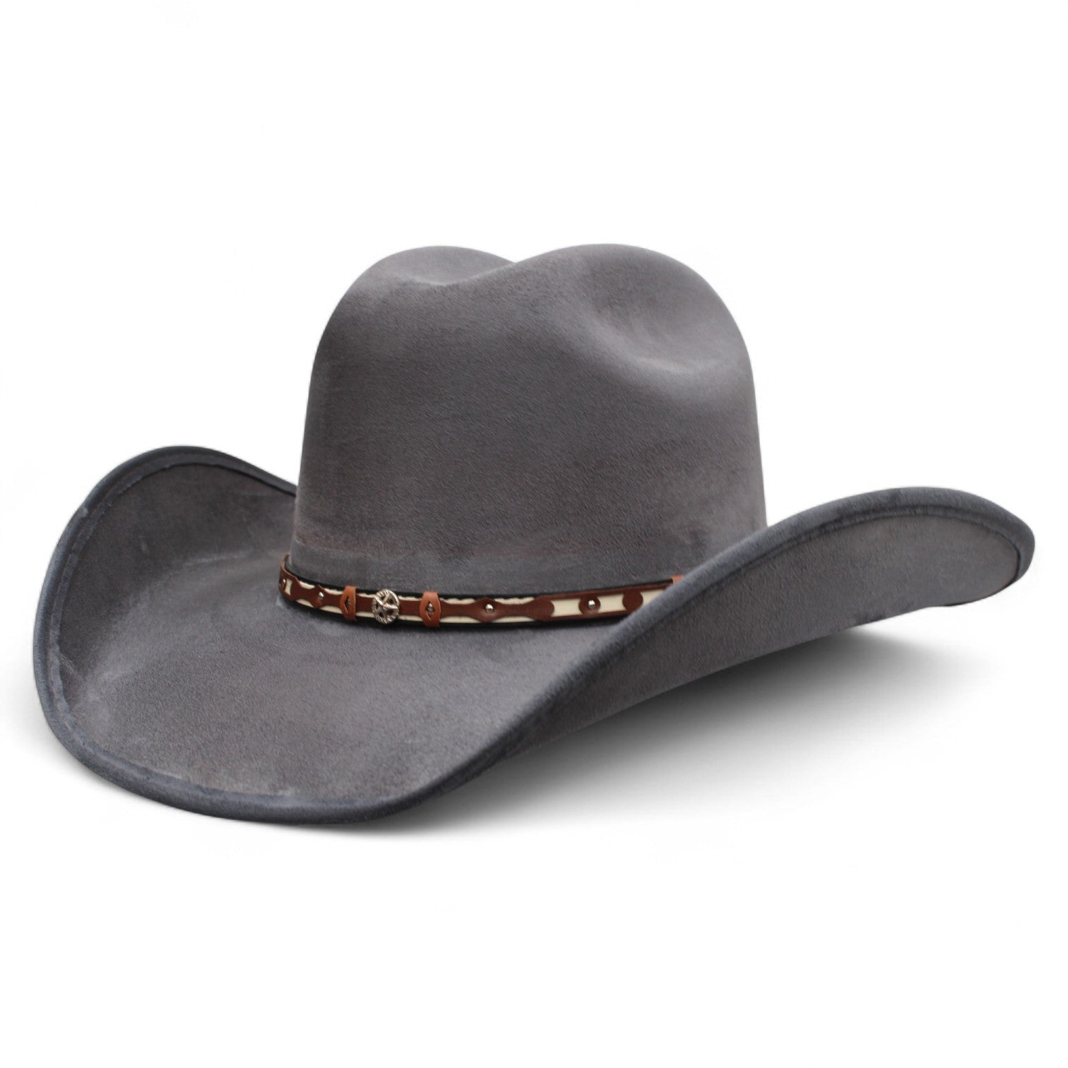 Texana Fina Bolona Gris Oscuro