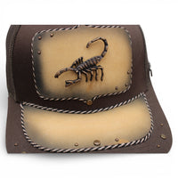 Gorra Vaquera Verde Militar herraje de alacrán