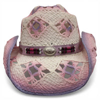 Playero Country Blanco/Lila