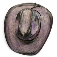 Sombrero Toyo Rombo Bolona Lila Rustico