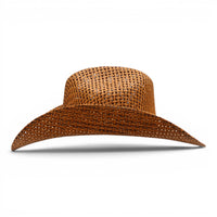 Sombrero Lona Tarahumara Bolona Miel/Café