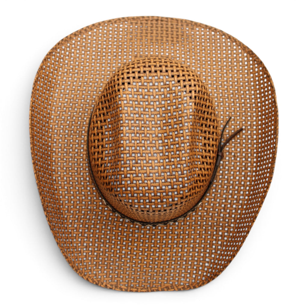 Sombrero Lona Tarahumara Bolona Miel/Café
