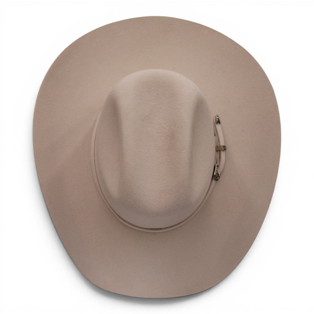 Texana Fina De Lana Bolona Gris Claro