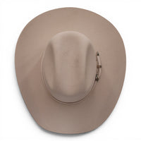 Texana Fina De Lana Bolona Gris Claro