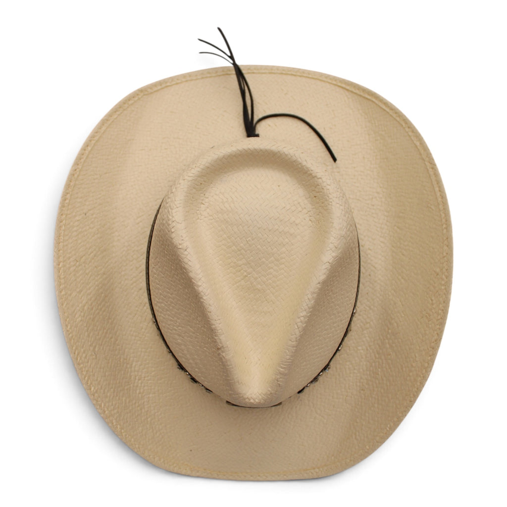 Sombrero Toyo cerrado Trompo Crema/Ivory