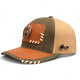 Gorra Vaquera Verde Olivo con Herraje de Herradura y Monta