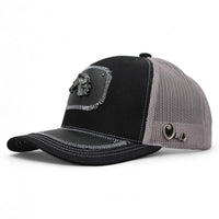 Gorra Vaquera Negra con Herraje Negra con Herraje Cabeza de Caballo Oxford