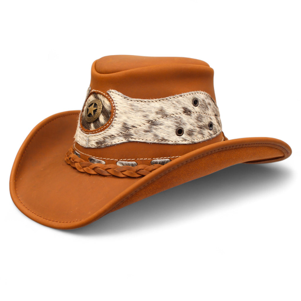 Texano Trompo Tabaco Piel Máncora