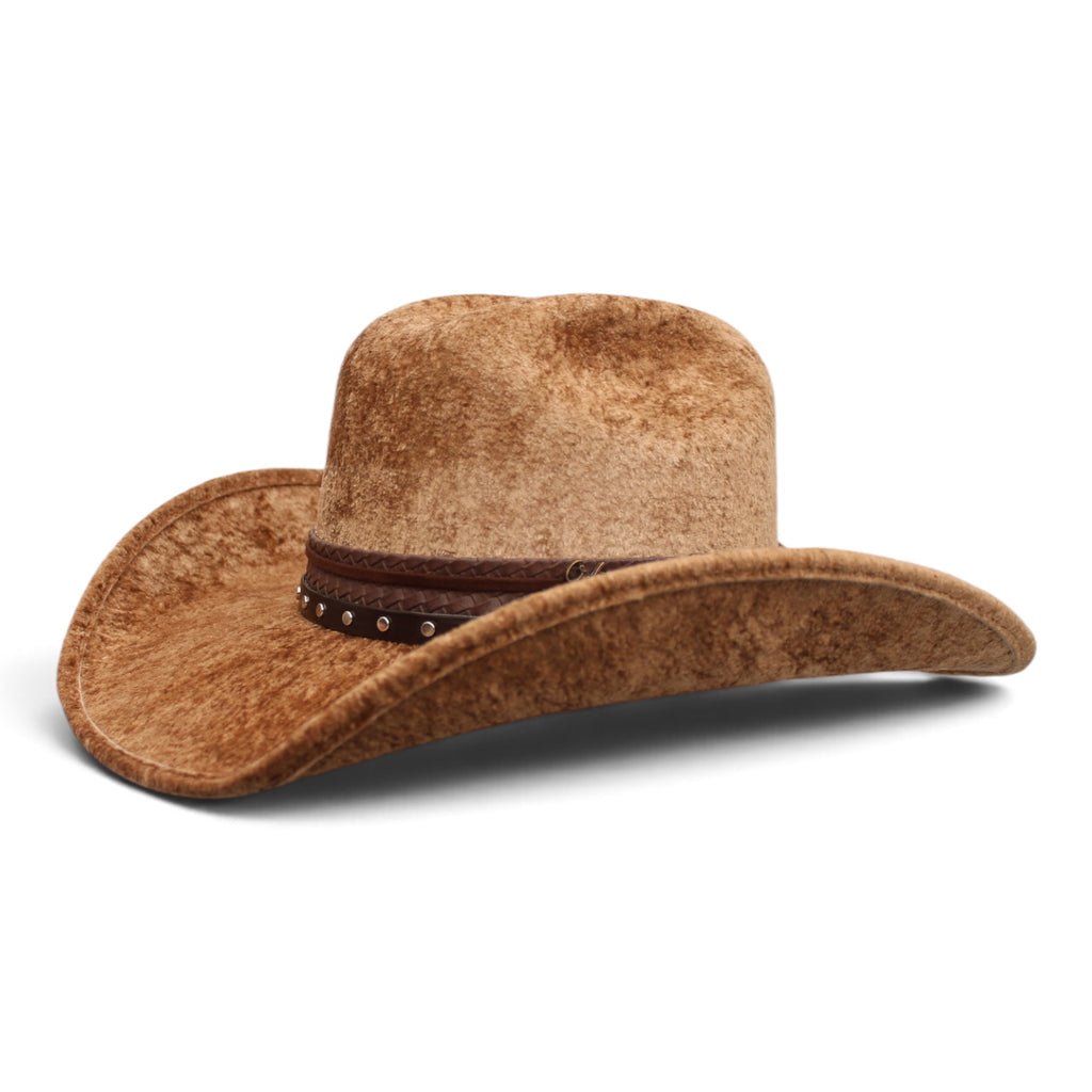 Premier Texana Bolona Velour Camel Ámbar