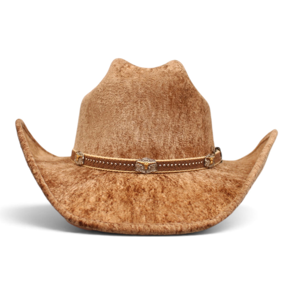Premier Texana Bolona Velour Camel Caoba