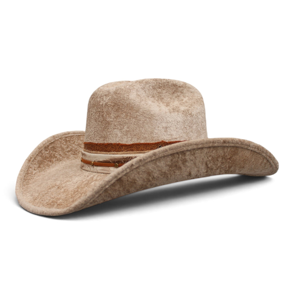 Premie Texana Bolona Velour Hueso Hudson