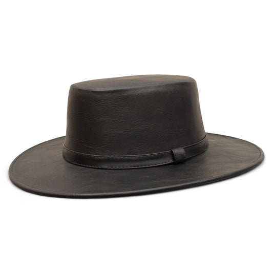 Texano Manora Negro Polipiel