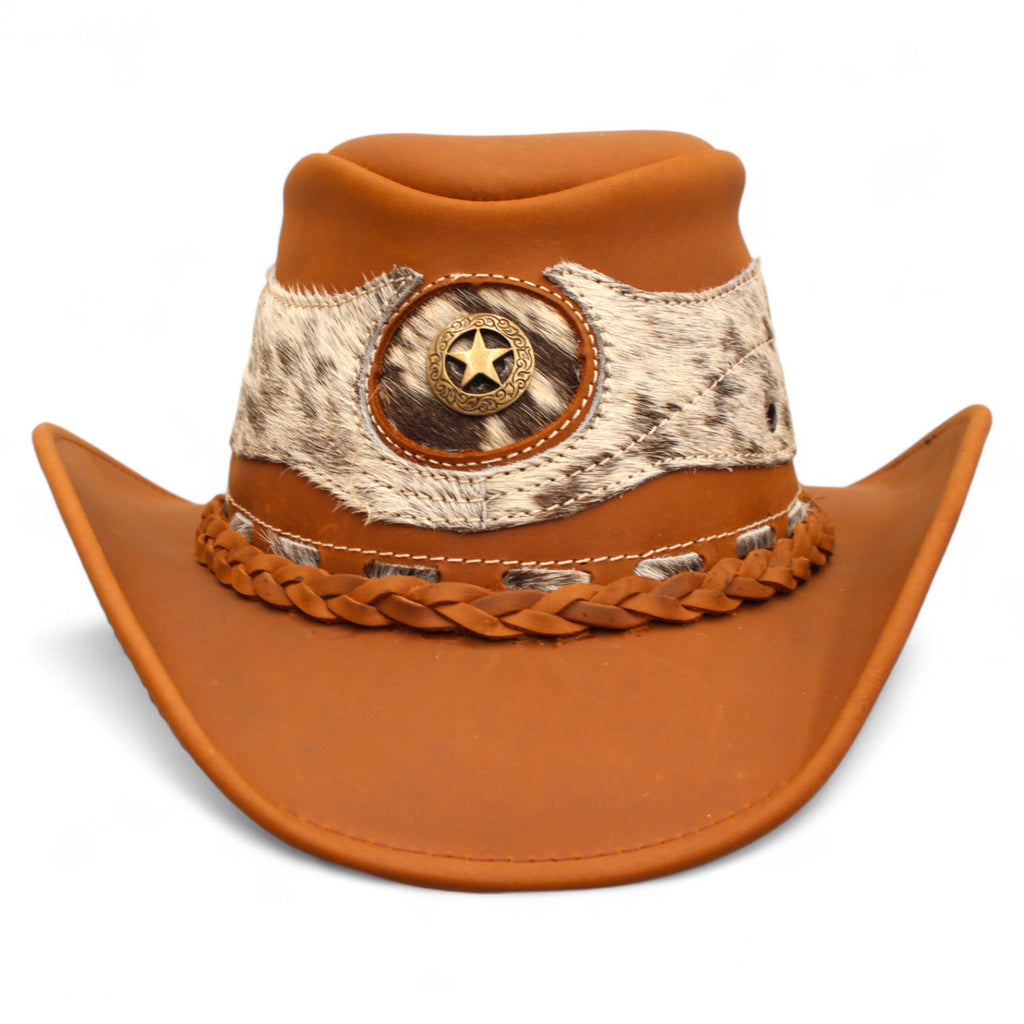 Texano Trompo Tabaco Piel Máncora
