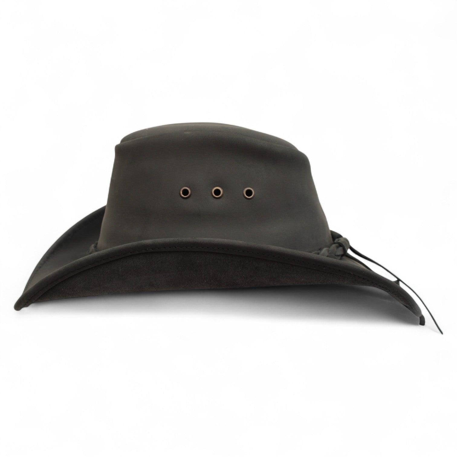 Texano Miramar Negro Piel