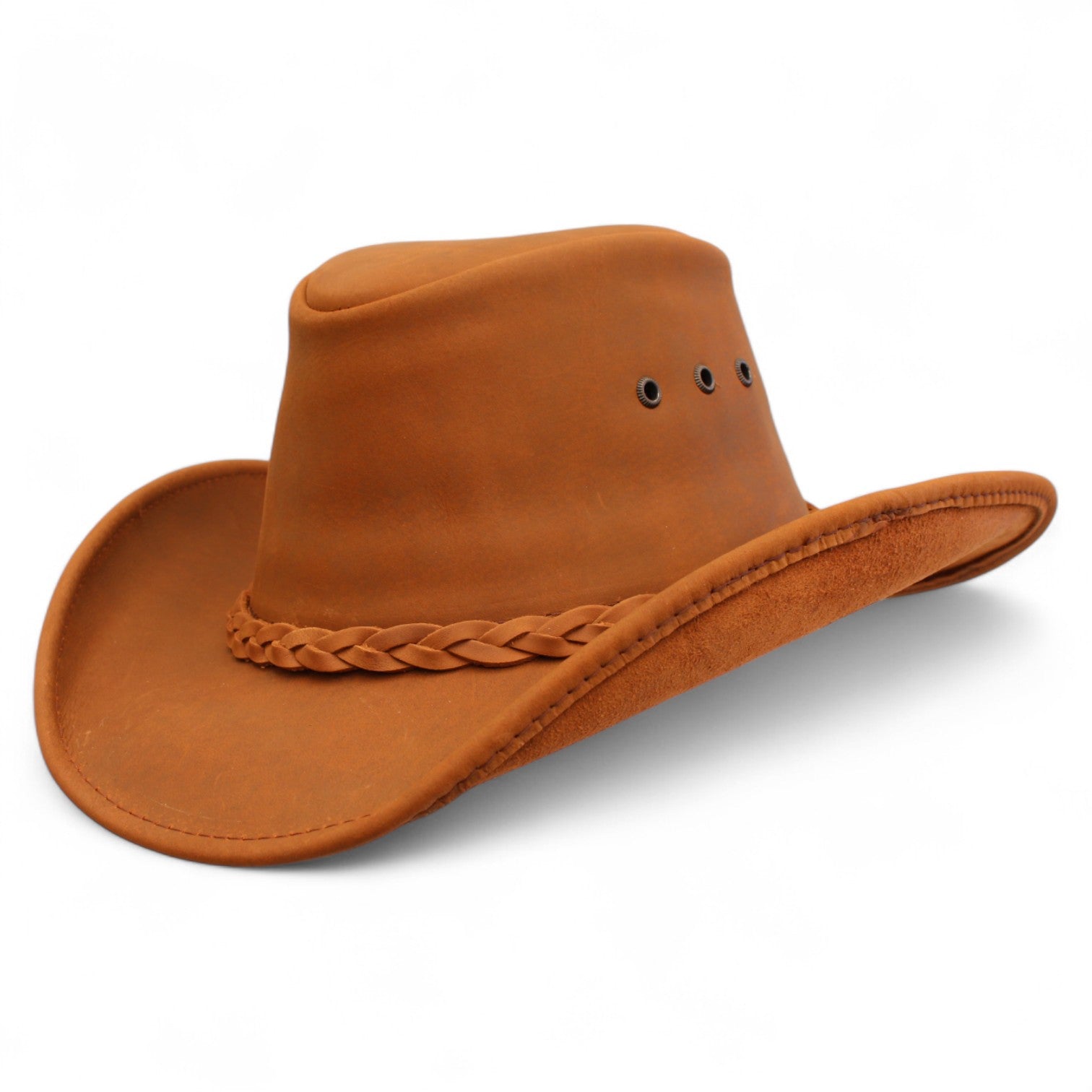 Texano Trompo Tabaco Piel Miramar
