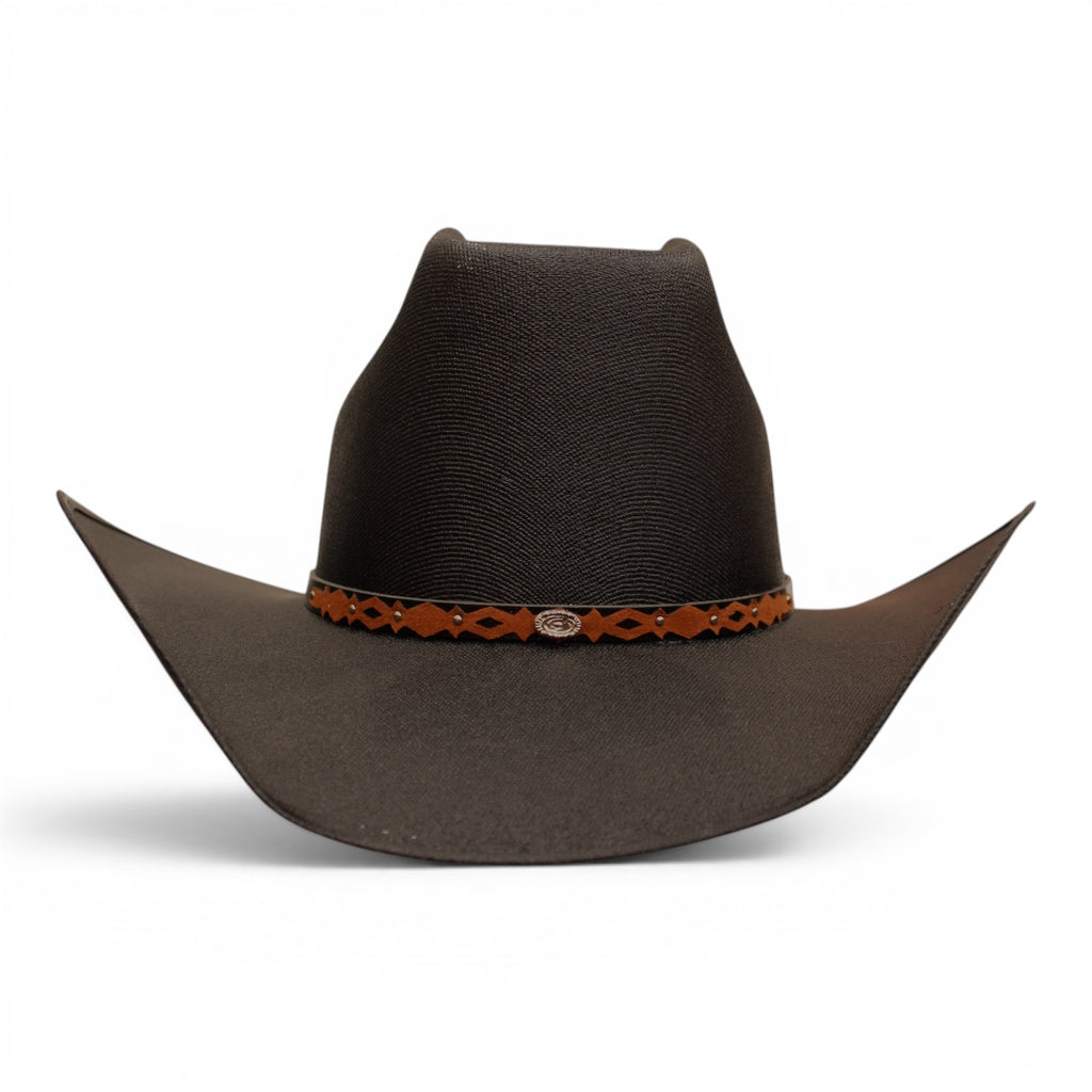 Sombrero 8 segundos Lona Negro