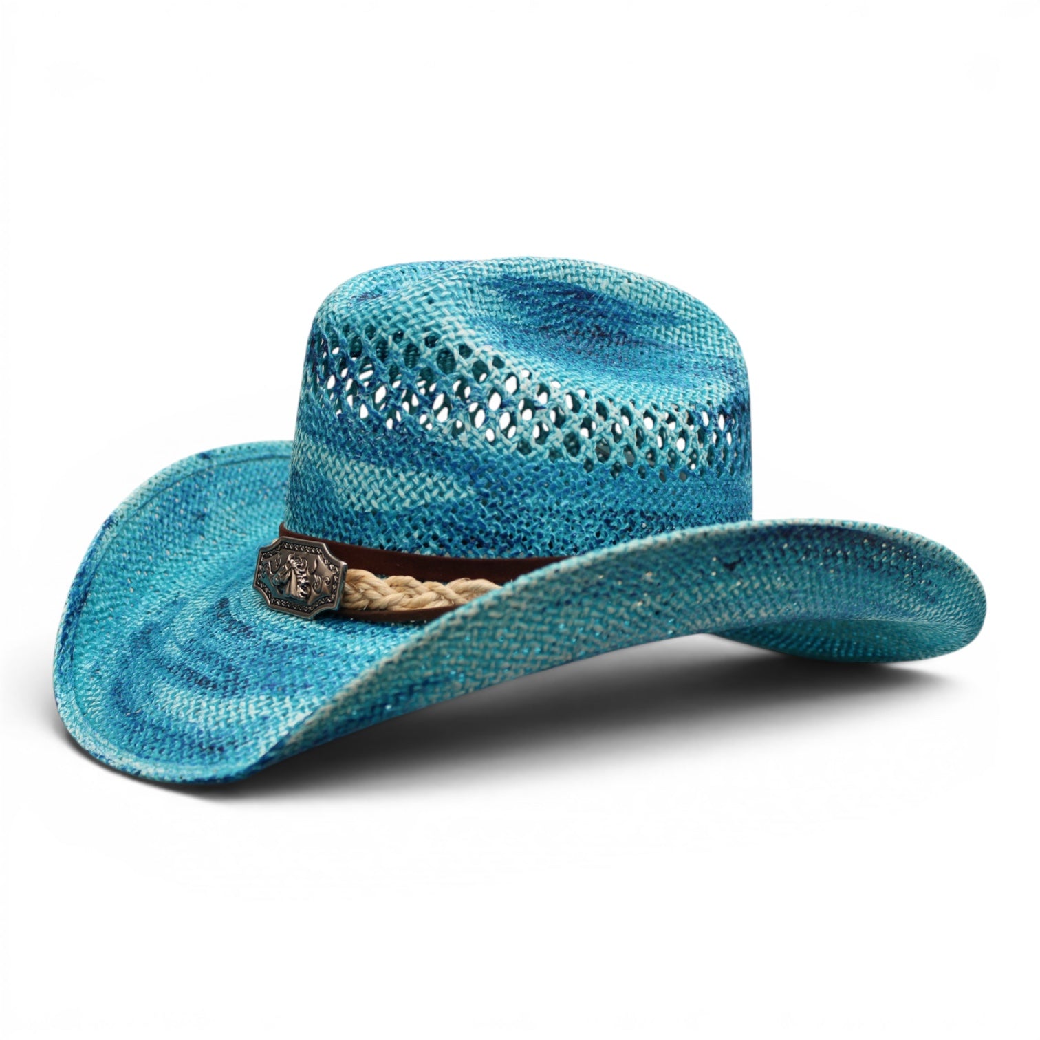 Sombrero Papel Ventilado Americana Azul