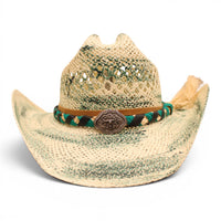 Sombrero Papel Ventilado Americana Verde