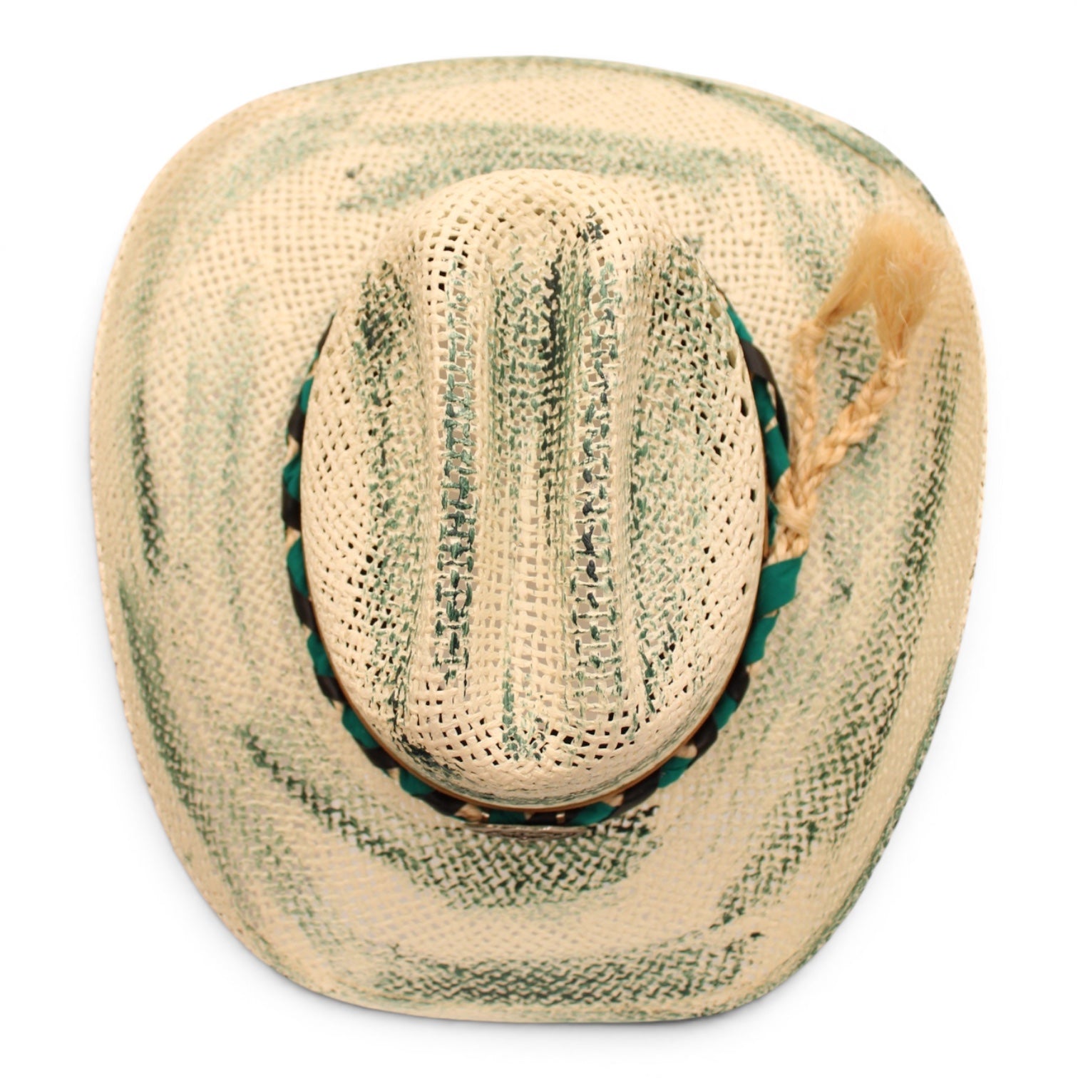 Sombrero Papel Ventilado Americana Verde