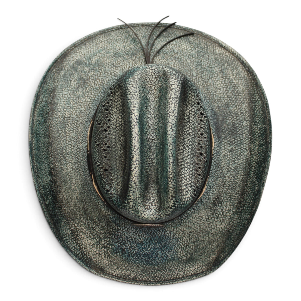 Sombrero Toyo Escalera Americana Azul