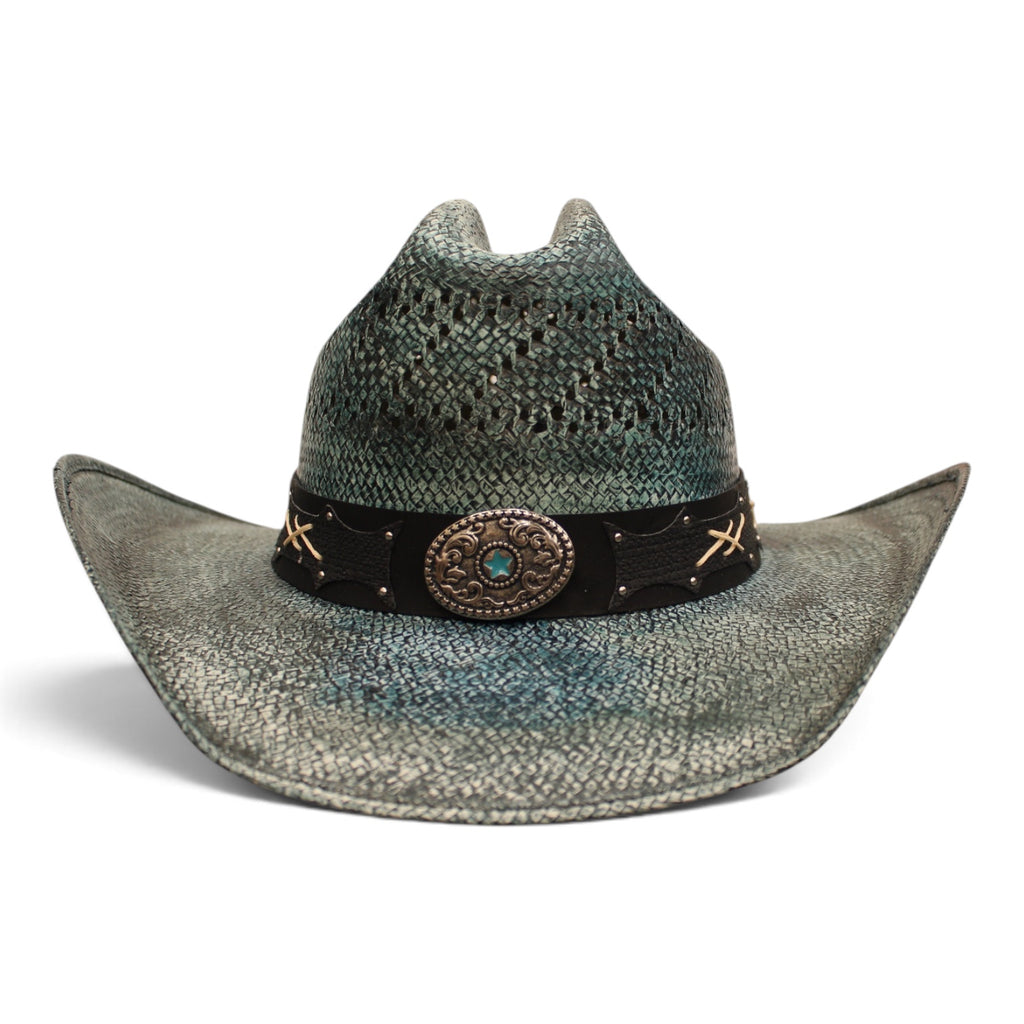 Sombrero Toyo Escalera Americana Azul