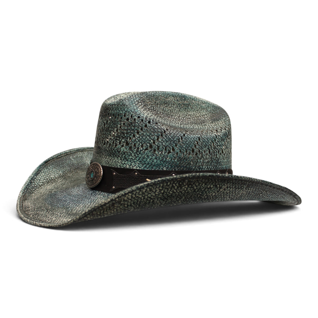 Sombrero Toyo Escalera Americana Azul