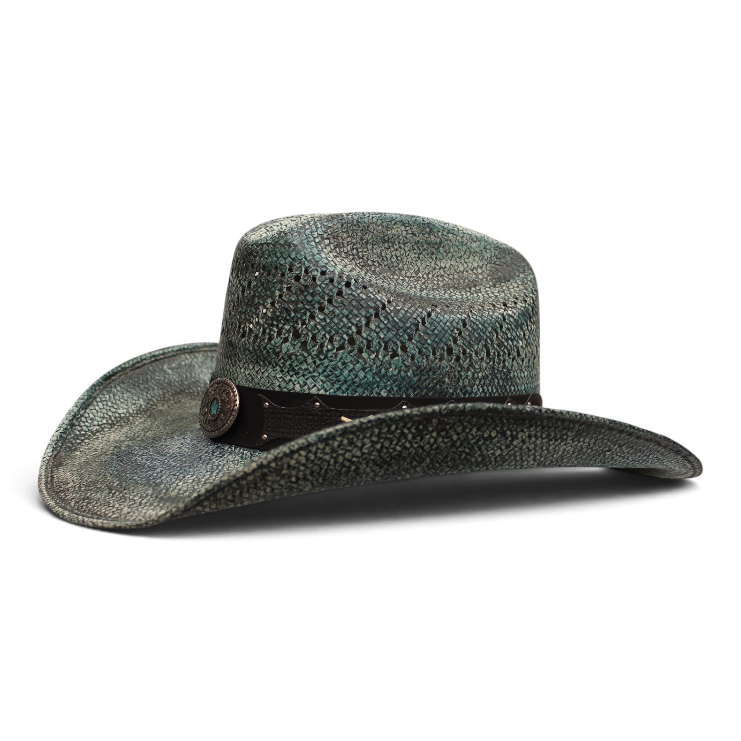 Sombrero Toyo Escalera Americana Azul