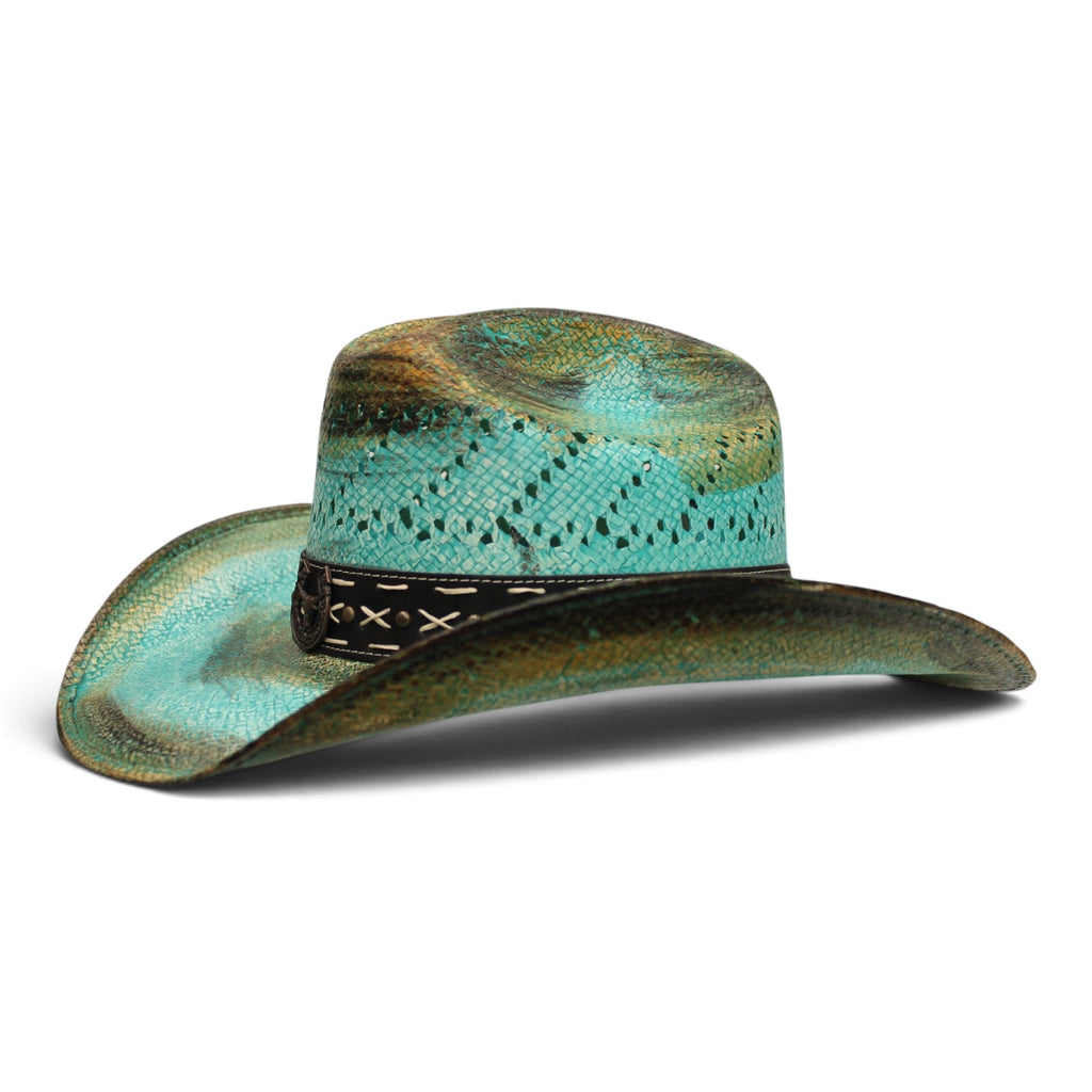 Sombrero Toyo Escalera Americana Turquesa