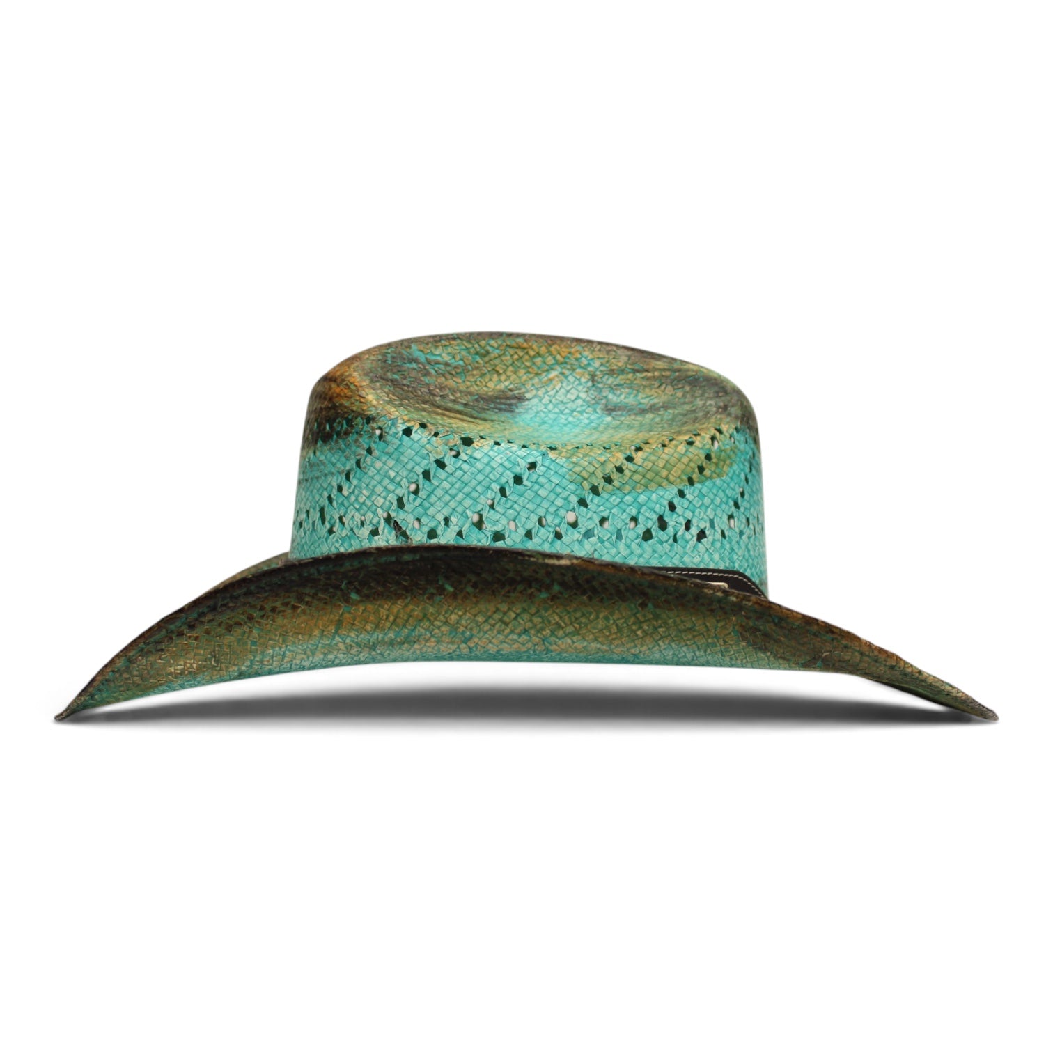 Sombrero Toyo Escalera Americana Turquesa