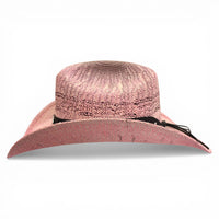 Sombrero Yute Americana Rosa