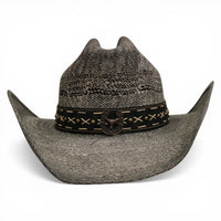 Sombrero Yute Americana Gris Oscuro