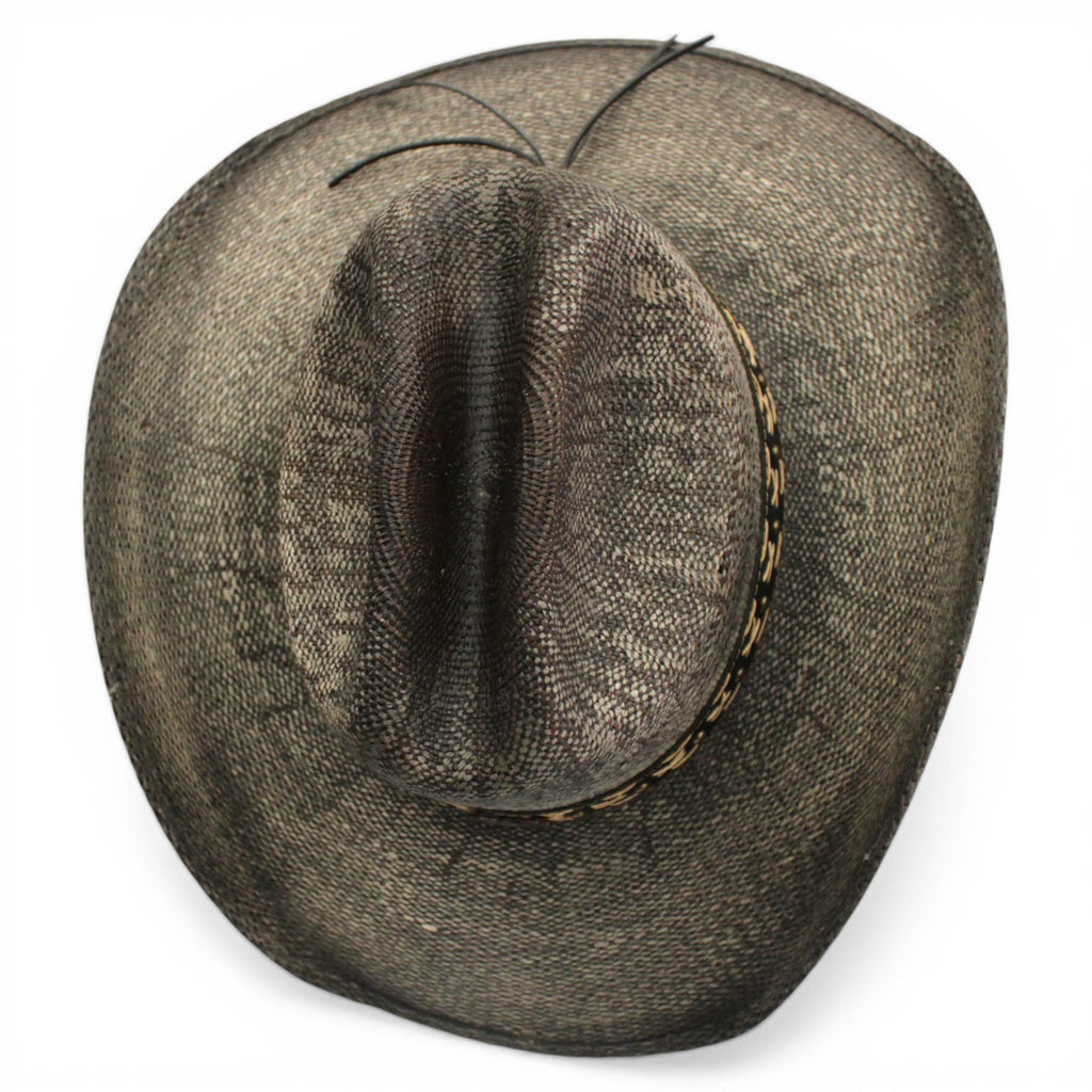 Sombrero Yute Americana Gris Oscuro