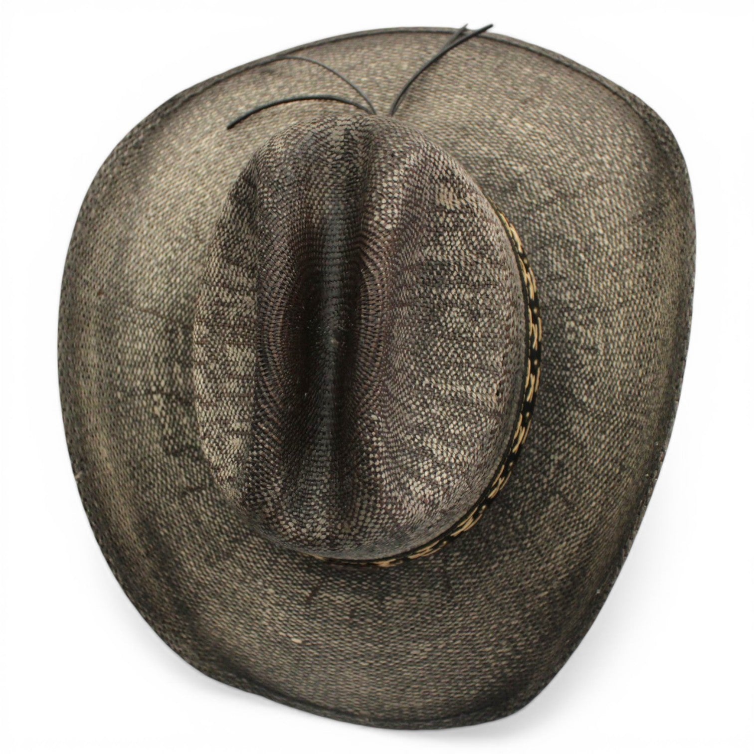 Sombrero Yute Americana Gris Oscuro