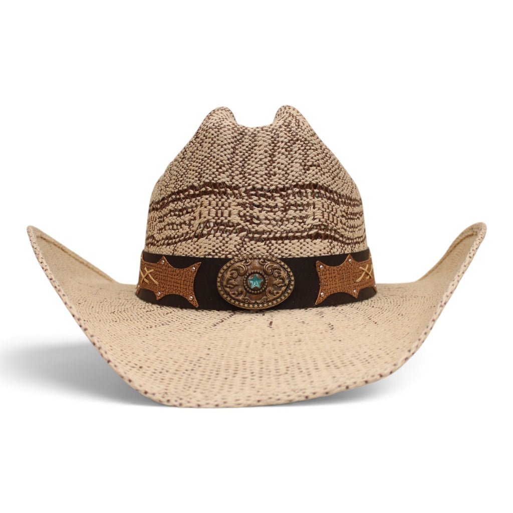 Sombrero Yute Taiwán Americana Ivory/Café