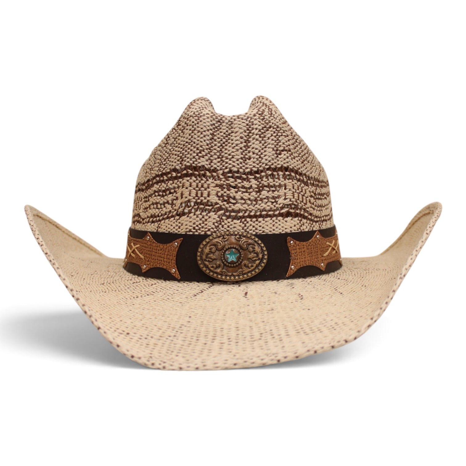 Sombrero Yute Taiwán Americana Ivory/Café