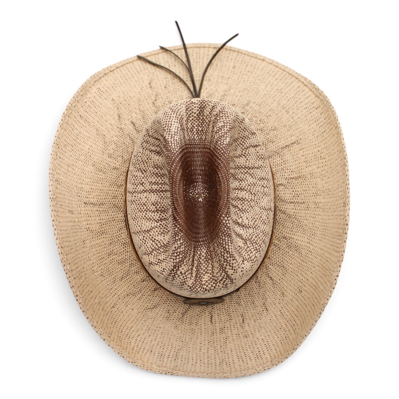 Sombrero Yute Taiwán Americana Ivory/Café