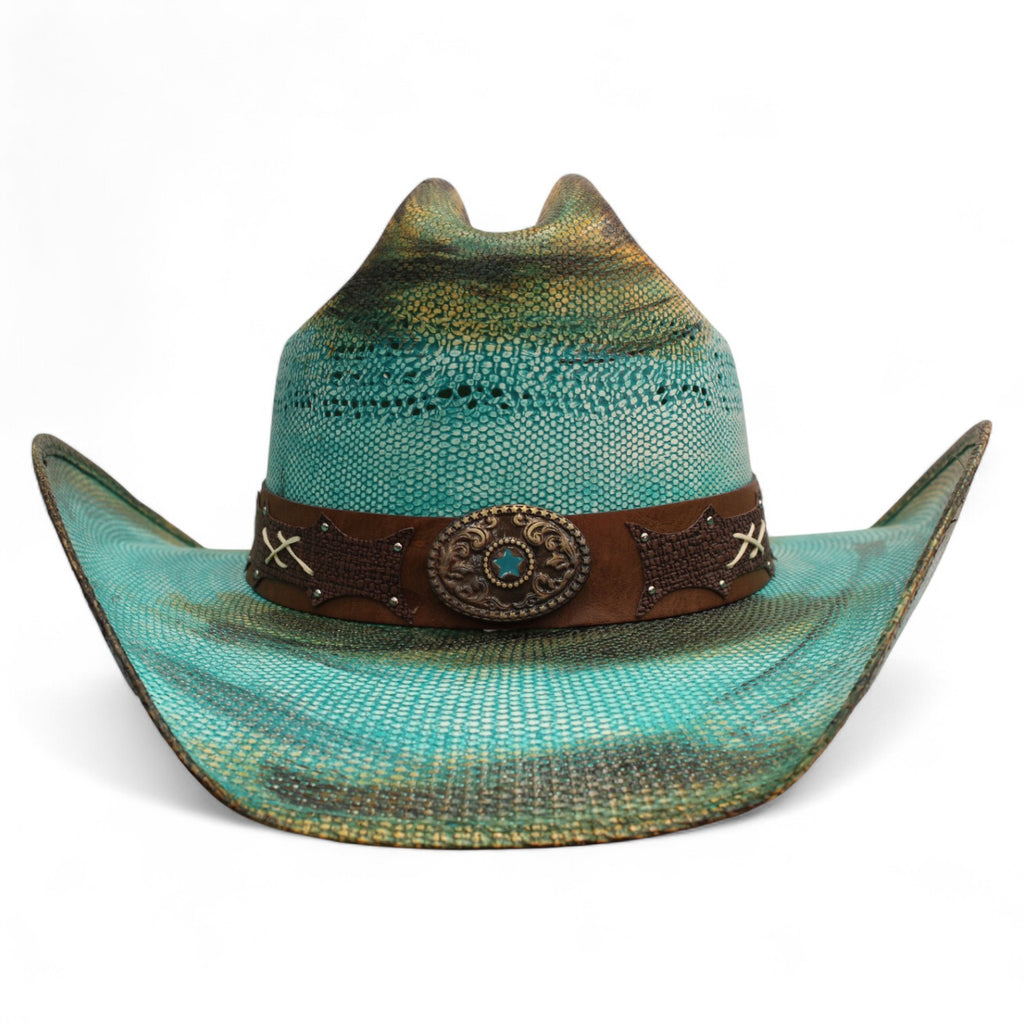 Sombrero Taiwán Americana Turquesa