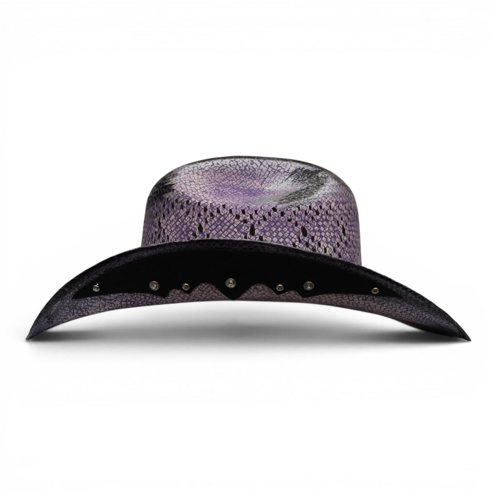 Sombrero Toyo Rombo Bolona Lila