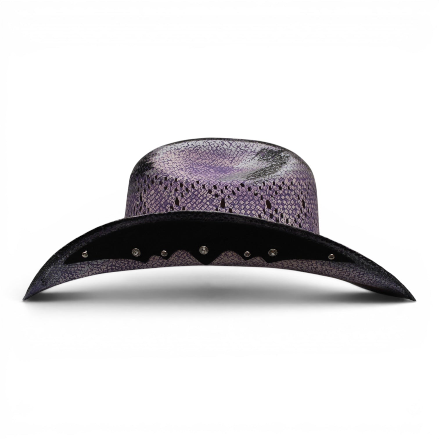 Sombrero Toyo Rombo Bolona Lila