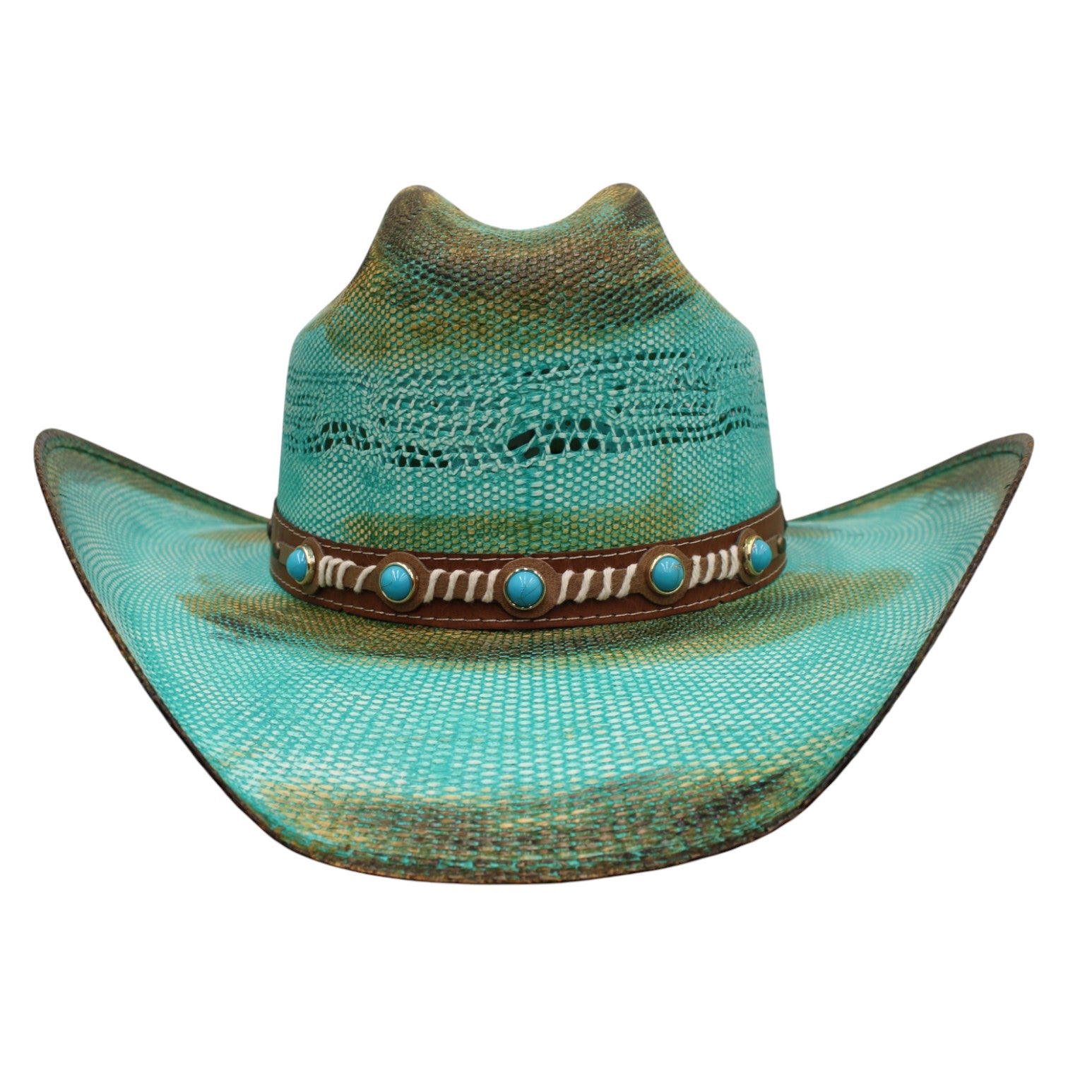 Sombrero Taiwán Bolona Turquesa