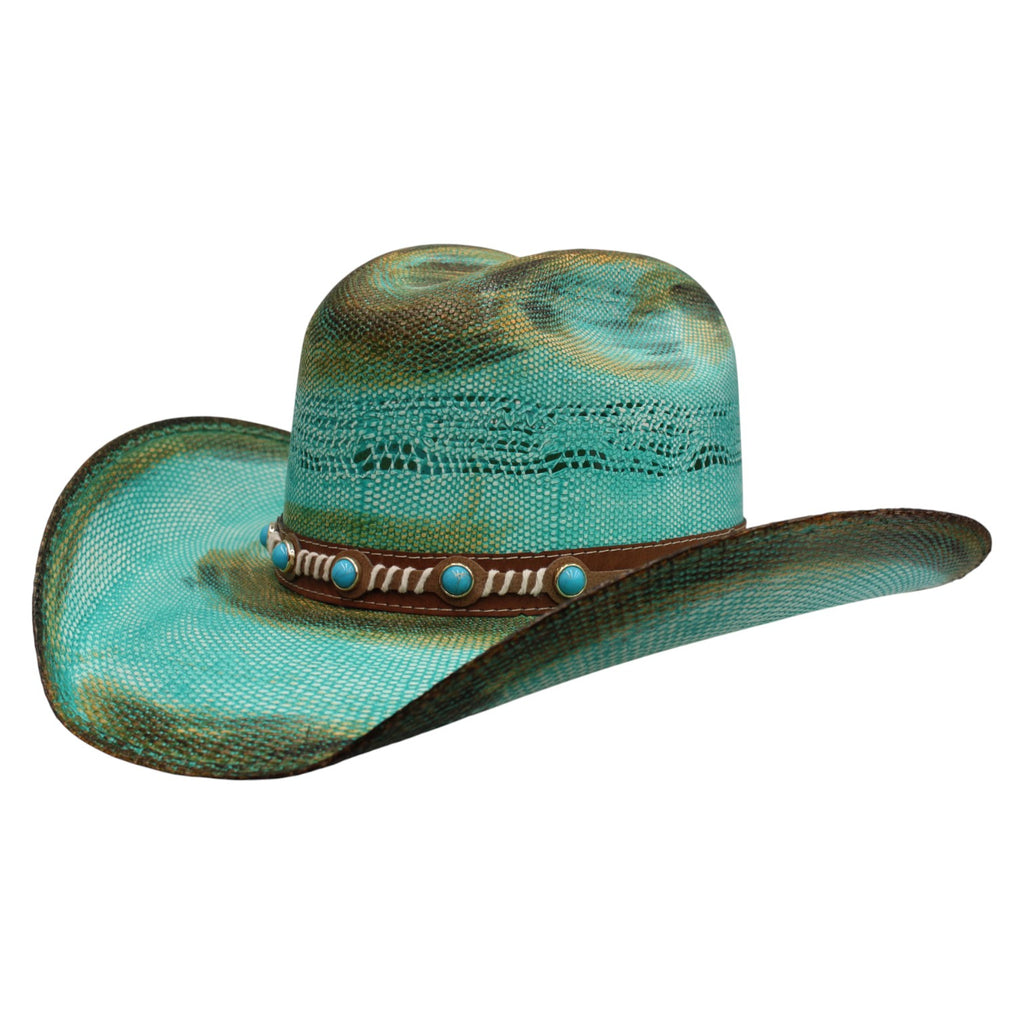 Sombrero Taiwán Bolona Turquesa