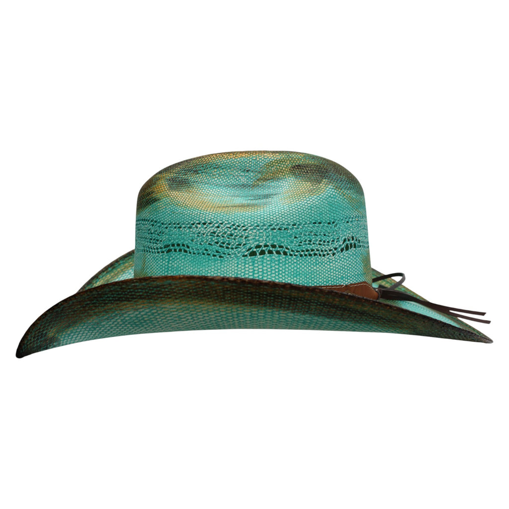 Sombrero Taiwán Bolona Turquesa