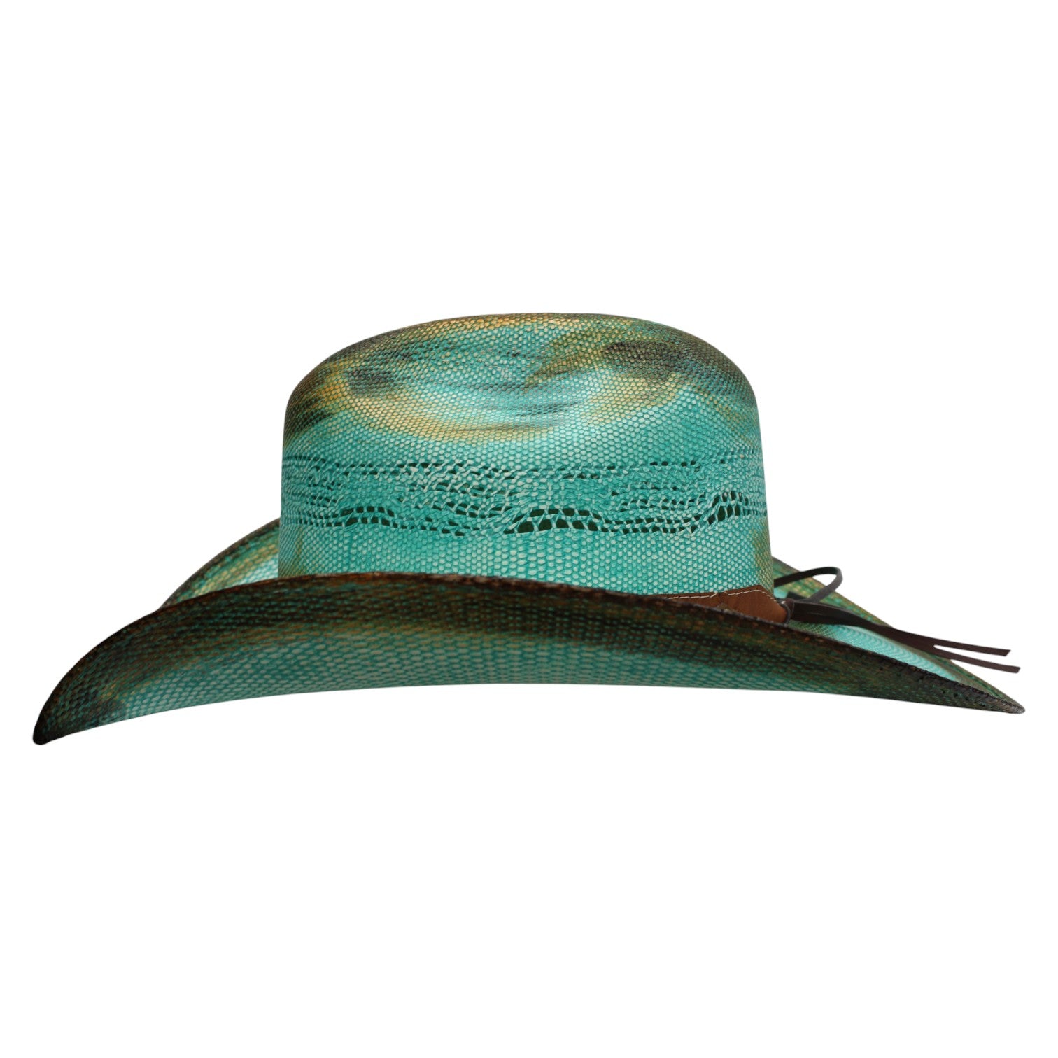 Sombrero Taiwán Bolona Turquesa