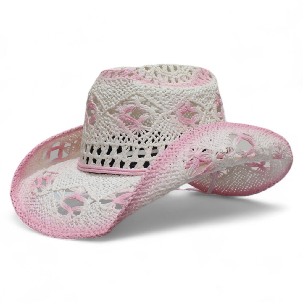 Playero Country Blanco/Rosa