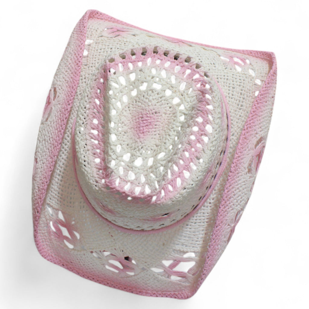 Playero Country Blanco/Rosa