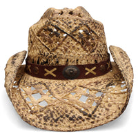 Playero Majahuas Camel/Café Tallado